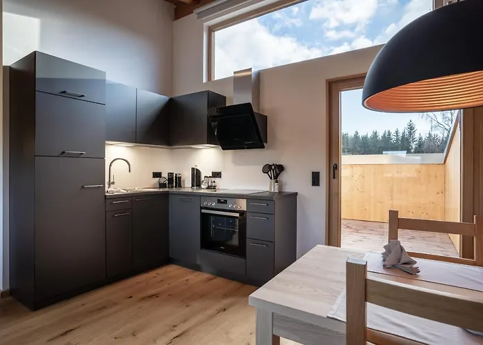 Forstgut - Premium Waldchalets Und דירה *
